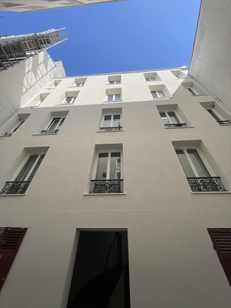 Façade bâtiment rénové